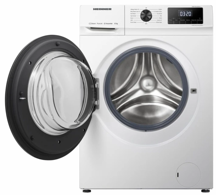 Mașină de spălat (8 kg) heinner hwm-h8014inva+++ 4