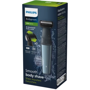 Trimmer pentru bărbați Philips BG3027/05, Negru | Albastru