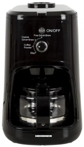 Cafetieră (cu râșniță) heinner hcm-900rbk