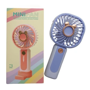 Ventilator mini, cu acumulator, ursulet, 1,5 w, 7,5х16, s180 Thumbnail 2
