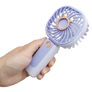Ventilator mini, cu acumulator, ursulet, 1,5 w, 7,5х16, s180 Thumbnail 3