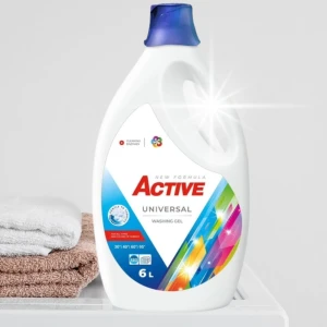 Detergent gel active, universal, 6,0 l