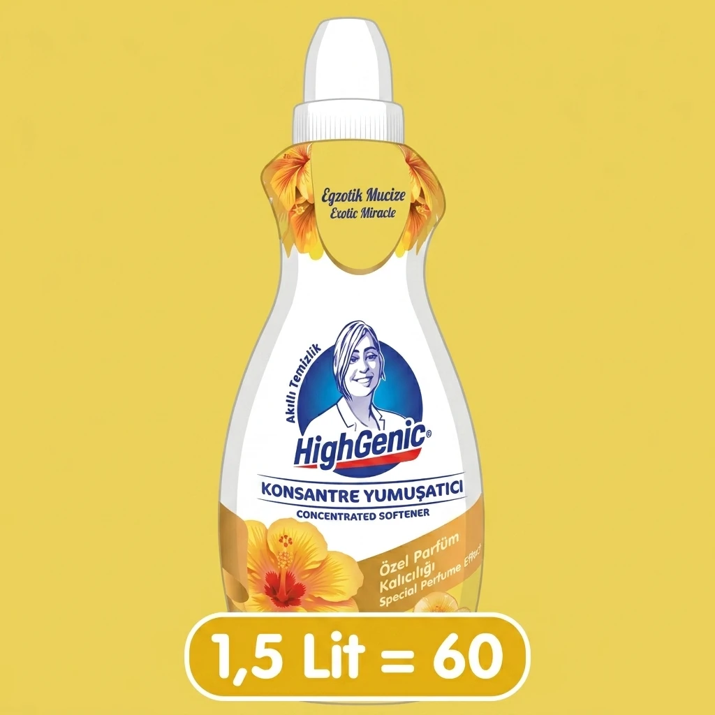 Концентрированный кондиционер для белья hg exotic miracle, 1500 мл 3