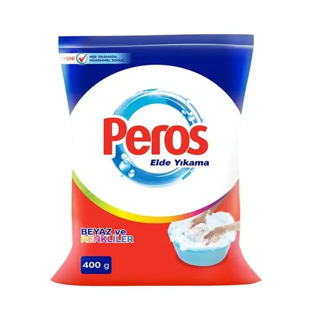 Средство для ручной стирки peros, white & bright, 400 г, мягкая упаковка 2