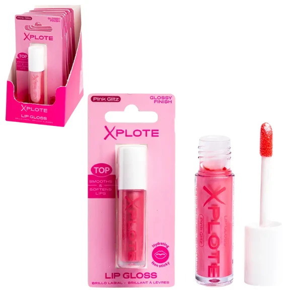 Блеск для губ xplote pink glitz 2