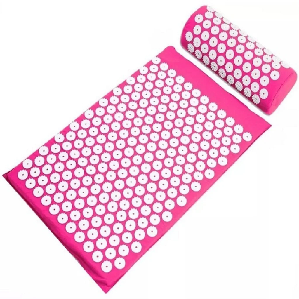 Set covoraș și rolă cu ace accupresure mat, 39x67 cm, 13x36 cm 7