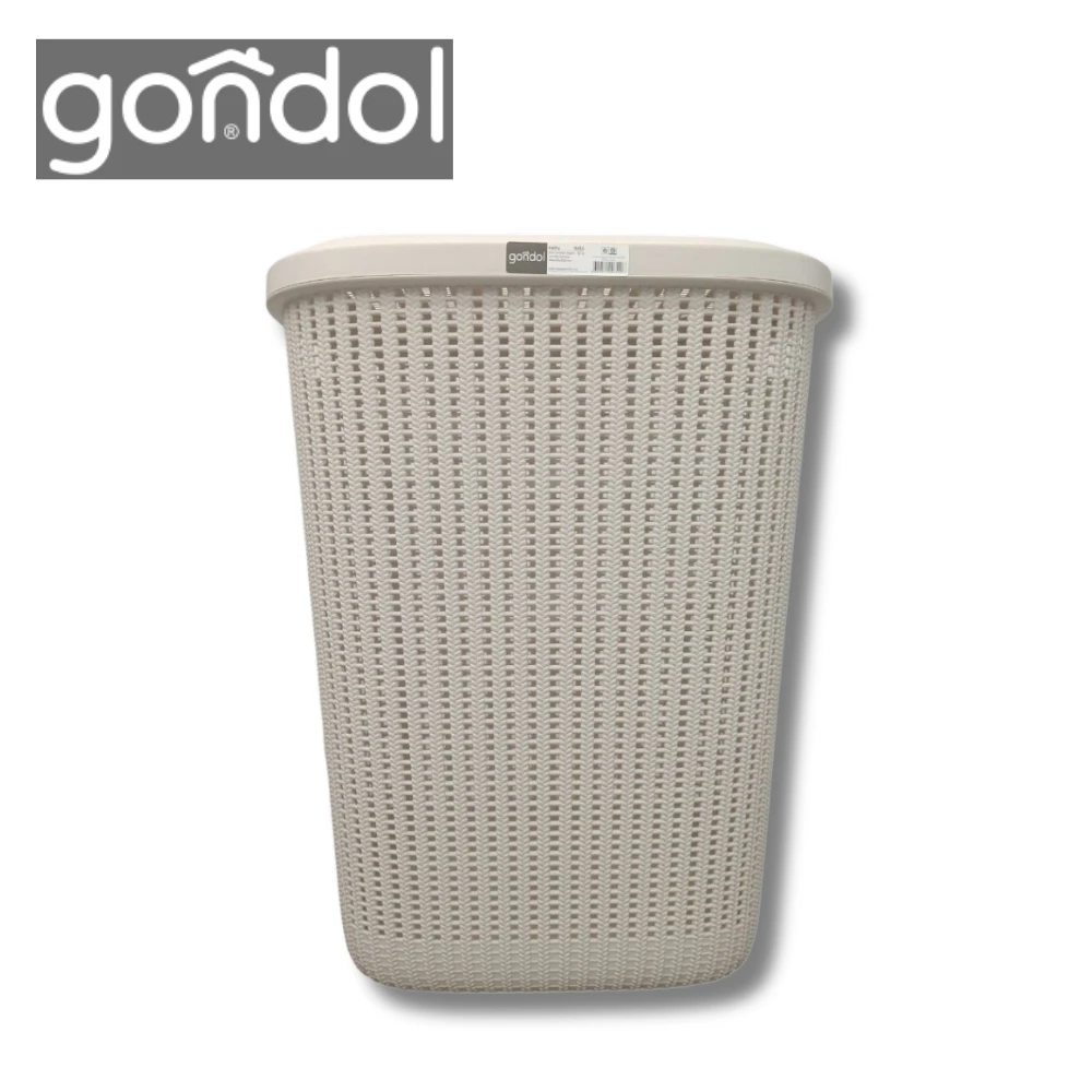 Корзина для белья gondol plastik, 34,5x44,4x56,3 см, 57 л 10