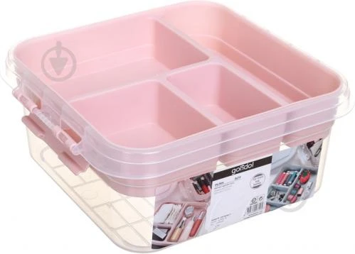 Organizator gondol plastik, universal, my box, 25x26x11 cm 3