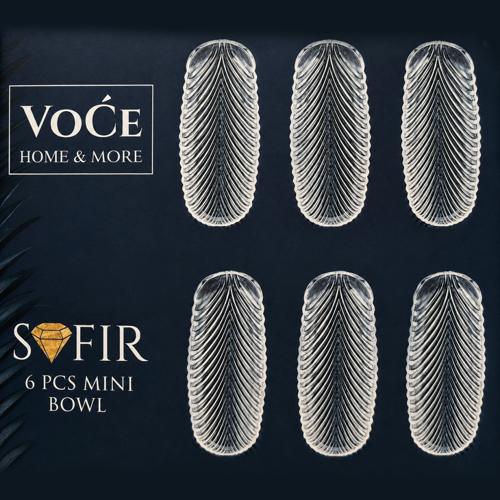 Набор мини-тарелок voce, safir, 6 шт 2