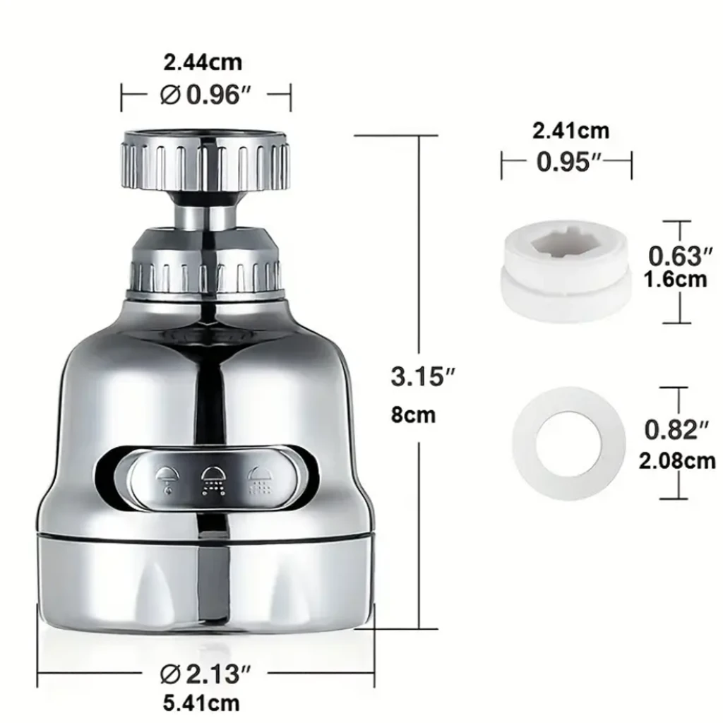Насадка для крана silver 3