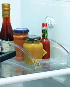 Organizator gondol plastik, pentru frigider, 35x15x3 cm