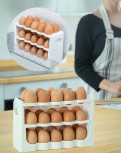 Organizator pentru oua gondol plastik, 30 buс
