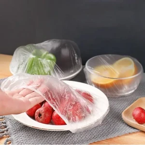 Pungi-capace cu elastic pentru farfurii, pina la 32 cm, 100 buc Thumbnail 3