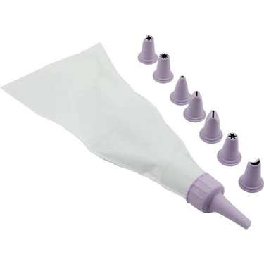 Plic gondol plastik, pentru decorare torturi, 7 buc 2