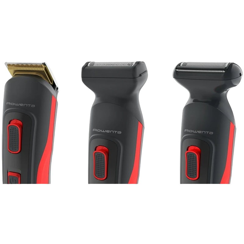 Trimmer pentru bărbați rowenta 8-in-1 selectium tn9400f4, negru | roșu 7
