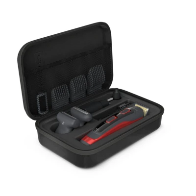 Trimmer pentru bărbați rowenta 8-in-1 selectium tn9400f4, negru | roșu 6