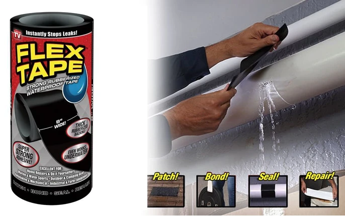 Лента-пластырь flex tape, 20 см 2