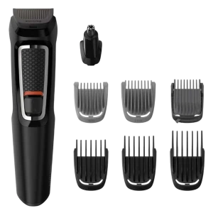Trimmer pentru bărbați philips multigroom series 3000 mg3730/15, negru