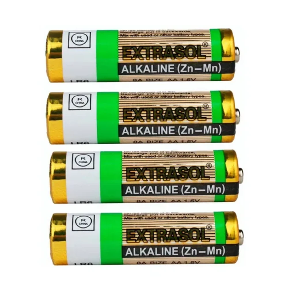 Щелочная батарейка extrasol, aa, lr6, 1.5 в, 1 шт 2