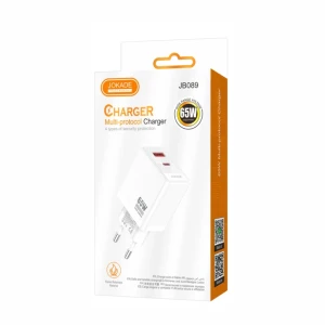 Adapter  fast charger dual port  65w jokade jb089