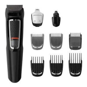 Trimmer pentru bărbați philips multigroom series 3000 mg3740/15, negru