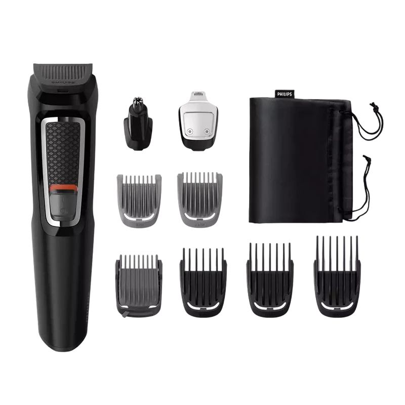 Trimmer pentru bărbați philips multigroom series 3000 mg3740/15, negru 9