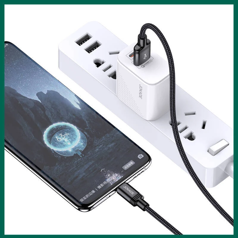 Cablu fast charger 5a type-c jokade ja034 5