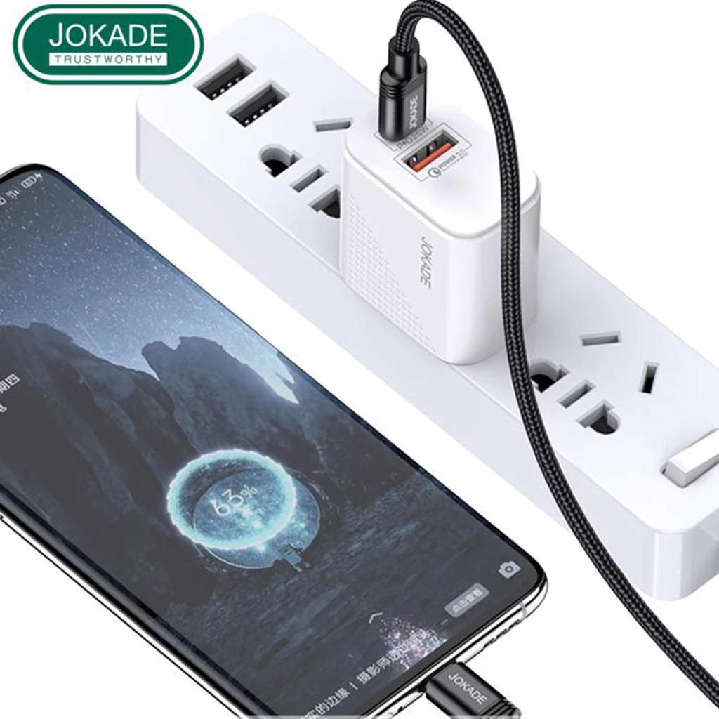 Кабель fast charger type-c to type-c jokade ja041cc 2м 2