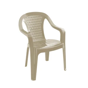 Scaun plastic valerija elegant (capucino-bej)