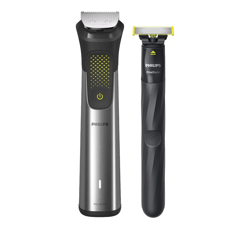 Мужской триммер philips mg9552/15, чёрный | серебристый 5