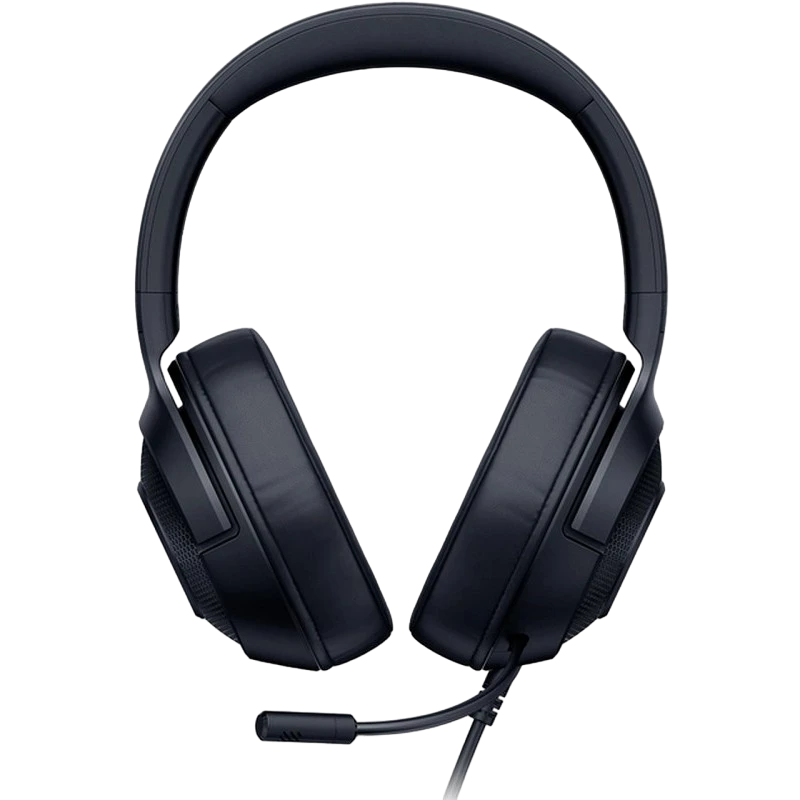 Игровая гарнитура razer kraken x lite, проводной аналоговый, чёрный 7