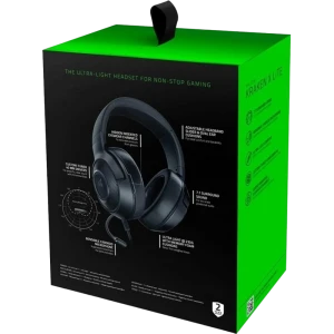 Игровая гарнитура razer kraken x lite, проводной аналоговый, чёрный Thumbnail 6