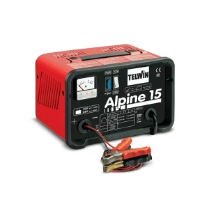 Зарядное устройство для автомобильного аккумулятора alpine 15 12/24 в dc telwin