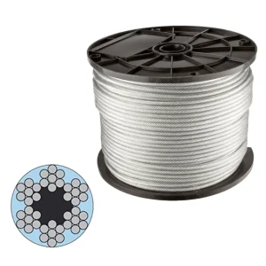 Cablu de oțel elmos 12 mm 6x7 oțel