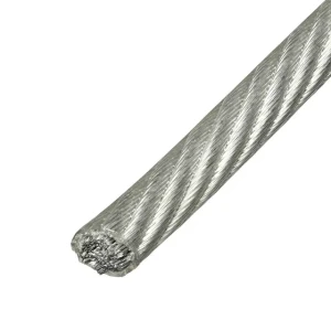 Cablu de oțel 22352 1000 m 2 - 2.5 mm 6x7 oțel/pvc elmos