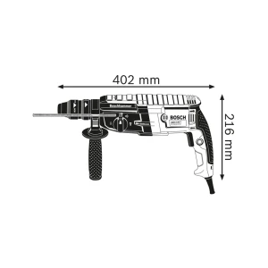 Перфоратор sds plus gbh 2-28 f 880 вт 220 - 240 в 3.2 дж 0 - 4000 уд/мин bosch Thumbnail 3