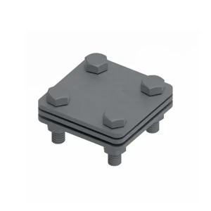 Clemă de conectare 80 x 80 mm oțel elko-bis
