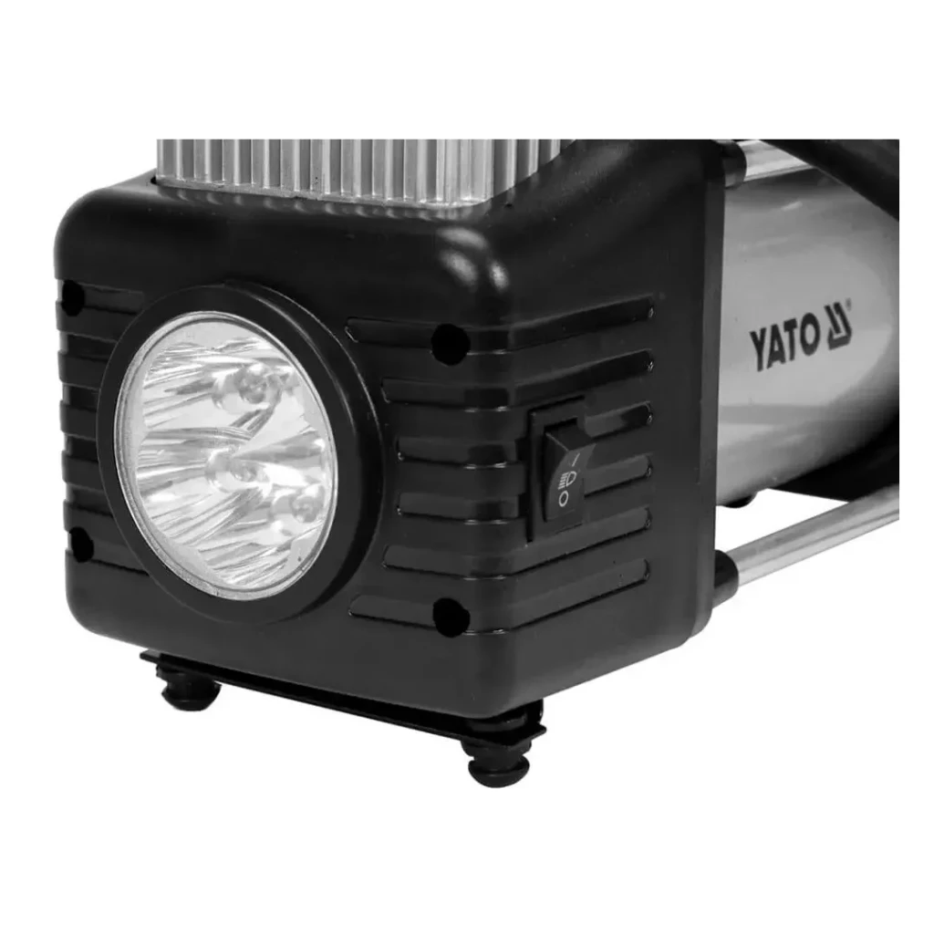 Compresor auto 250 w 12 v 10 bar yato 4