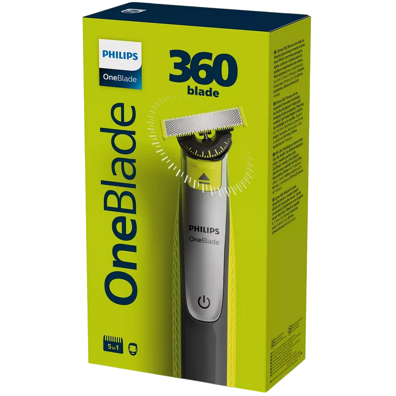 Trimmer pentru bărbați philips qp2730/20, negru/verde 2