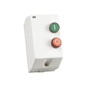 Контактор в защитной оболочке iek kmi11260 12 a 50/60 гц 5.5 квт 380 в ip54