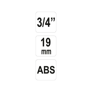 Mufă de conectare rapidă yato 99802 3/4'' abs Thumbnail 3