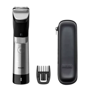 Trimmer pentru bărbați philips bt9810/15, argintiu/negru