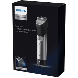 Trimmer pentru bărbați Philips BT9810/15, Argintiu/Negru