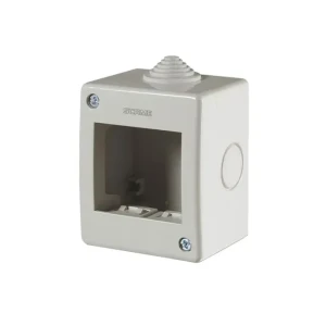 Cutie pentru prize/întrerupătoare 68 x 82 x 52 mm plastic unibox scame