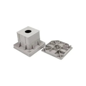 Carcasă de control la sol 300 x 300 x 250 mm plastic elko-bis