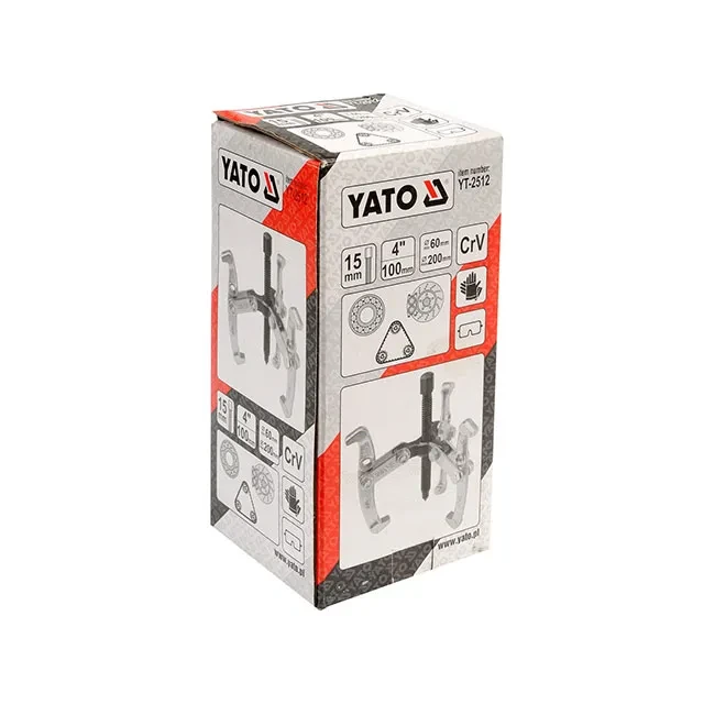 Съемник для извлечения подшипников 4"(100 мм) yato 2
