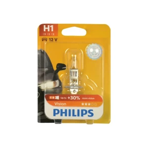 Автомобильная галогенная лампа h1 12258prb1 55 вт p14.5s 1690 лм 3200 k 12 в philips