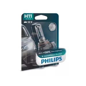 Bec auto cu halogen h11 12362xvpb1 55 w pgj19-2 1350 lm 3450 k 12 v philips