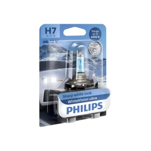 Bec auto cu halogen h7 12972wvub1 55 w px26d 1400 lm 4200 k 12 v philips