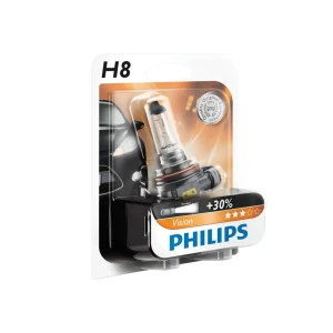 Bec auto cu halogen h8 12360b1 35 w pgj19-1 800 lm 3200 k 12 v philips